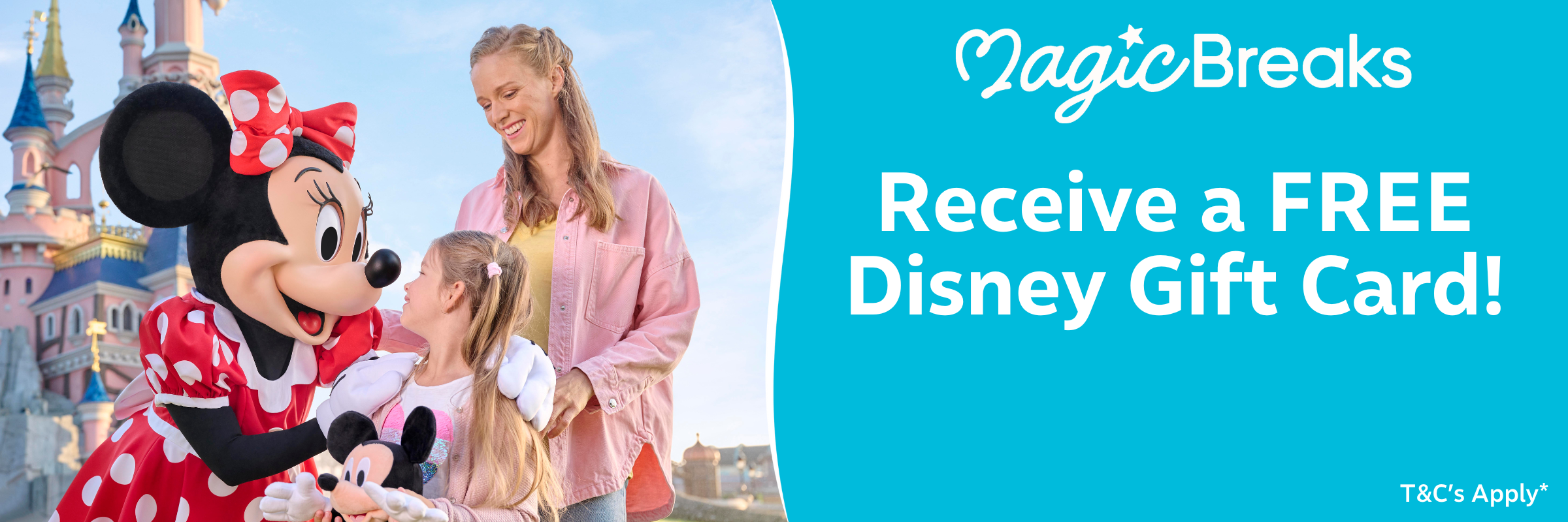 MagicBreaks Free Disney Gift Card carousel banner