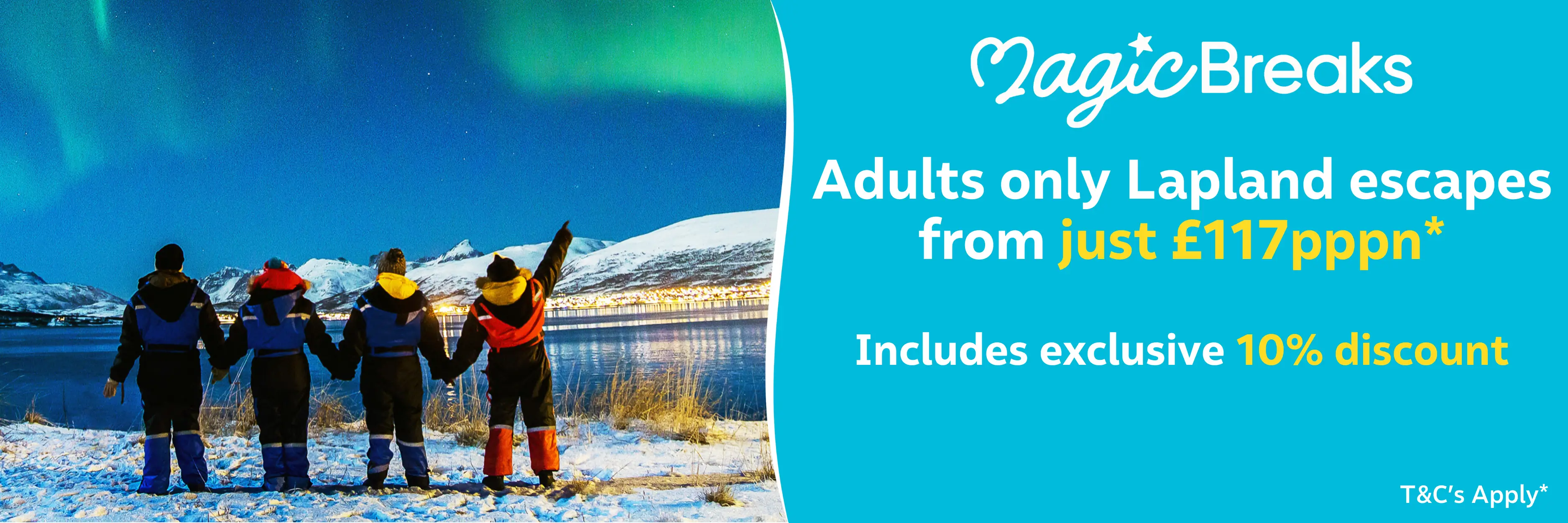 MagicBreaks ADULTS ONLY 10% OFF carousel banner