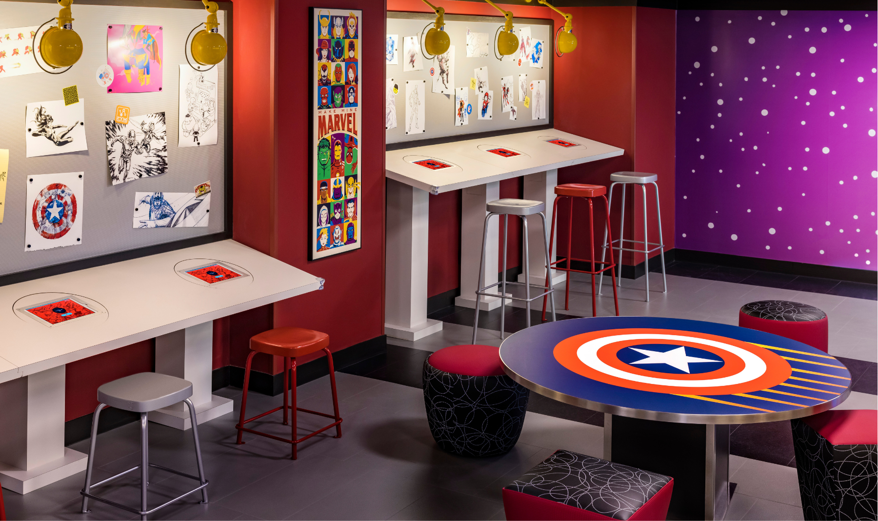 MagicBreaks Disney Hotel New York - The Art of Marvel carousel banner