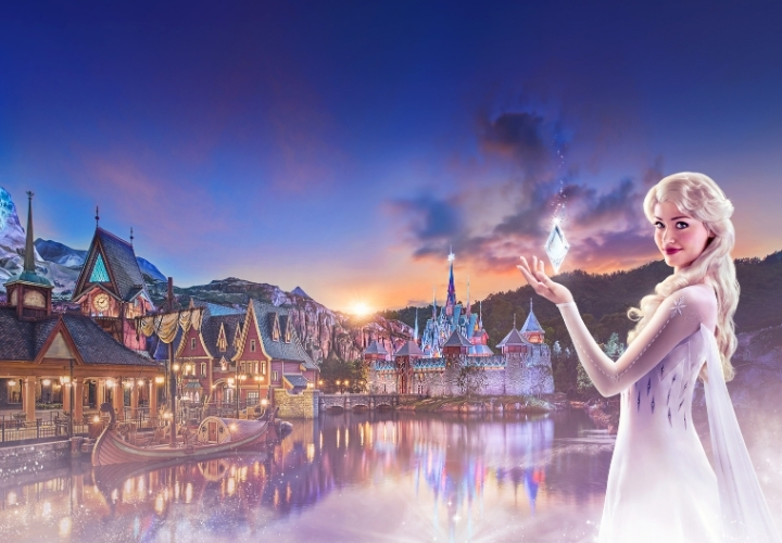 MagicBreaks World of Frozen! carousel banner