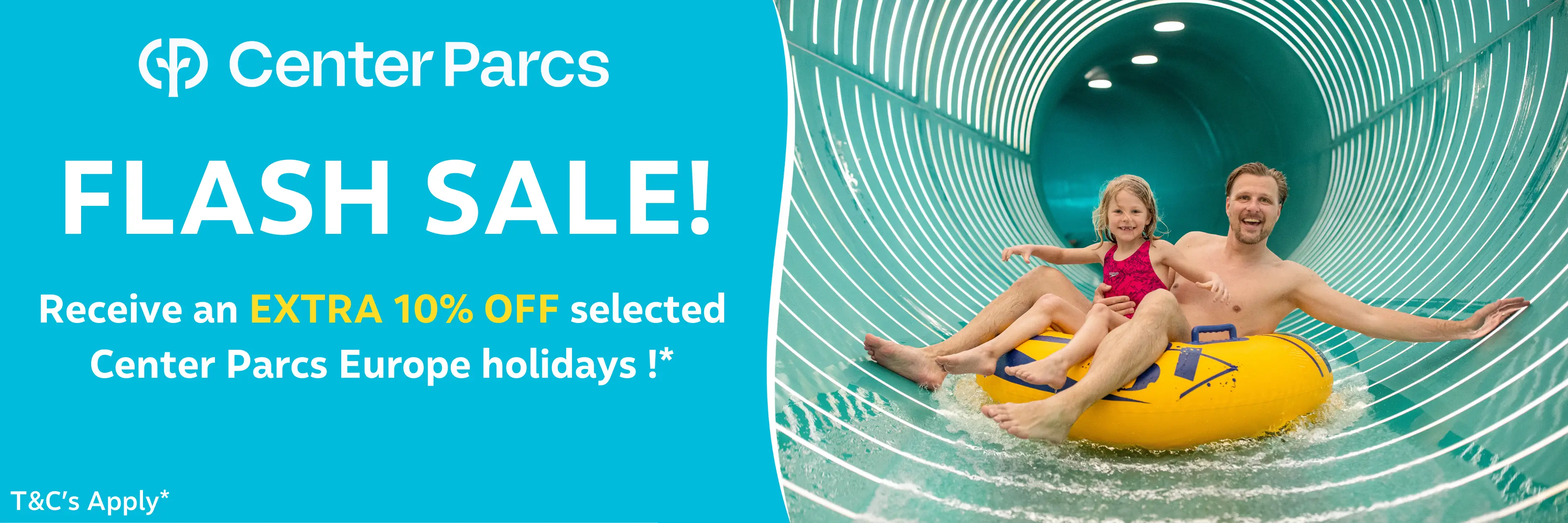 MagicBreaks Center Parcs Europe Sale carousel banner
